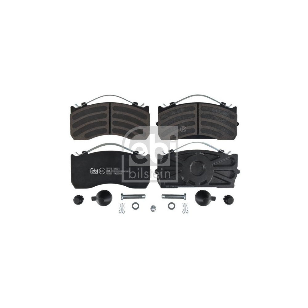 FEBI BILSTEIN Bremsbelagsatz, Scheibenbremse 16592 f&uuml;r MAN MERCEDES-BENZ