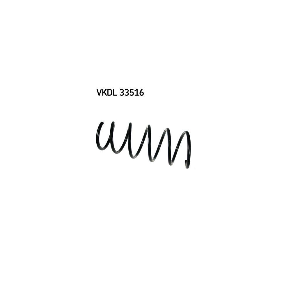 Fahrwerksfeder SKF VKDL 33516 f&uuml;r RENAULT, Vorderachse
