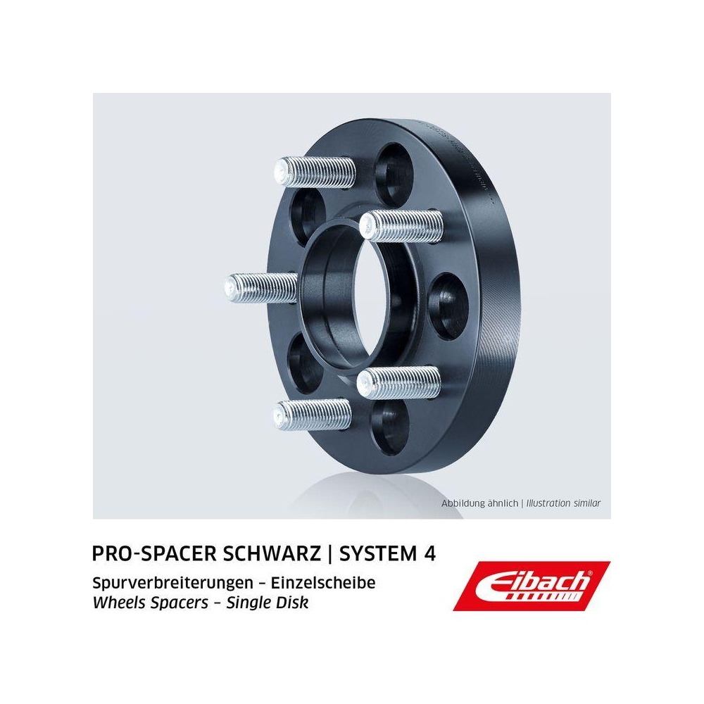 Spurverbreiterung EIBACH S91-4-30-025-M-B Einzelscheibe Pro-Spacer für