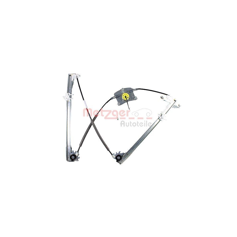 Fensterheber METZGER 2160569 ORIGINAL ERSATZTEIL GREENPARTS f&uuml;r VW, vorne links