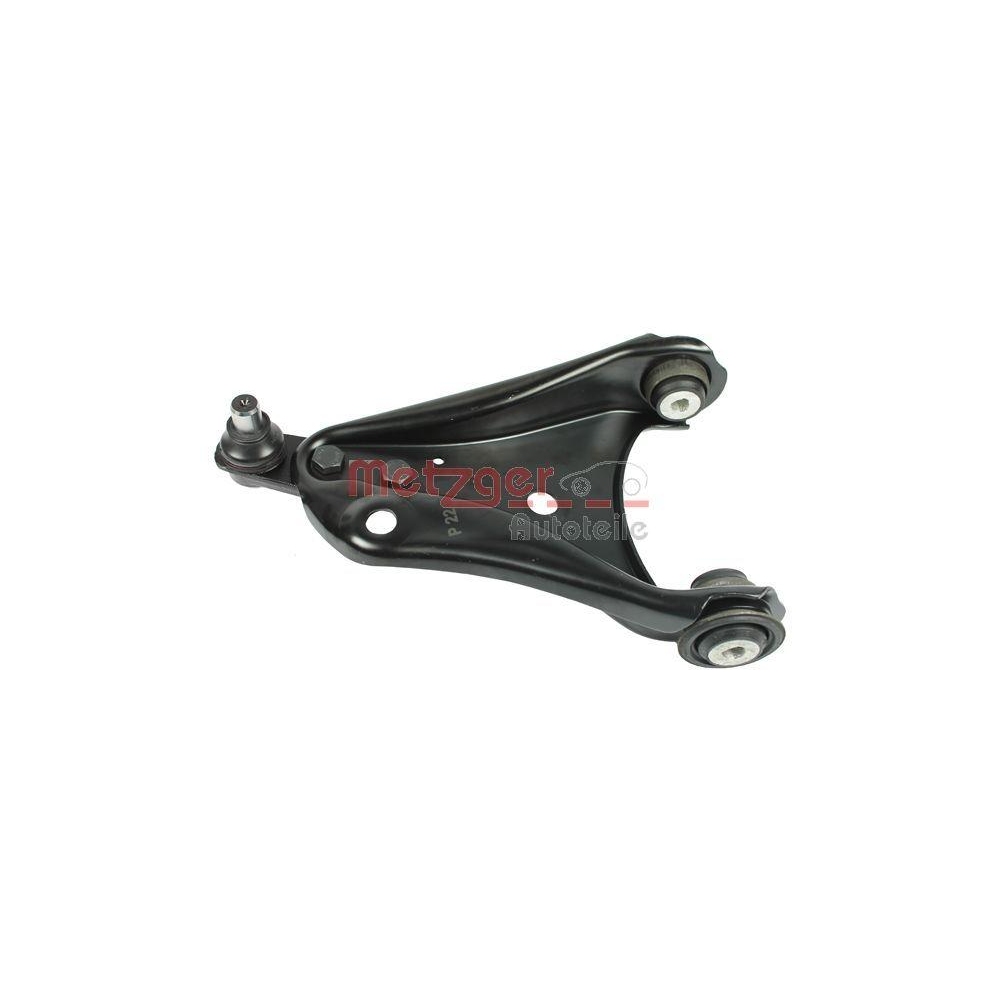 Lenker, Radaufh&auml;ngung METZGER 58080501 f&uuml;r RENAULT, Vorderachse links, unten