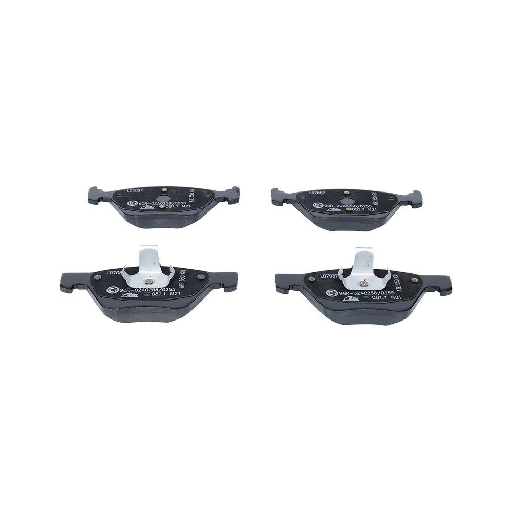 Bremsbelagsatz, Scheibenbremse ATE 13.0470-7087.2 ATE Ceramic f&uuml;r CHRYSLER