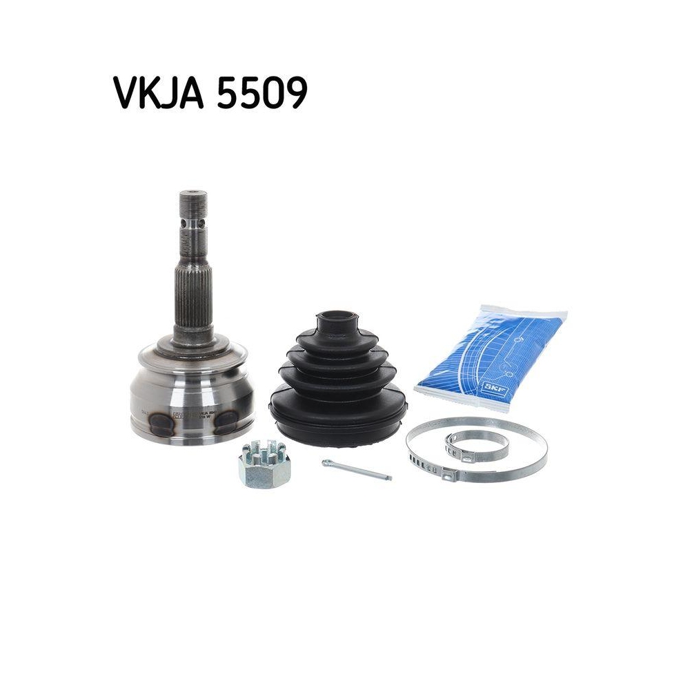 Gelenksatz, Antriebswelle SKF VKJA 5509 für OPEL, Vorderachse, radseitig