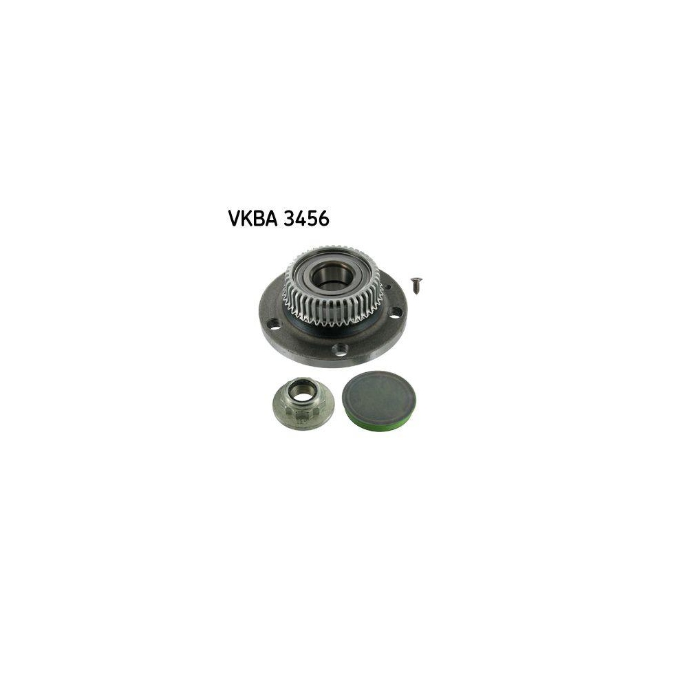 Radlagersatz SKF VKBA 3456 f&uuml;r AUDI SEAT SKODA VW, Hinterachse