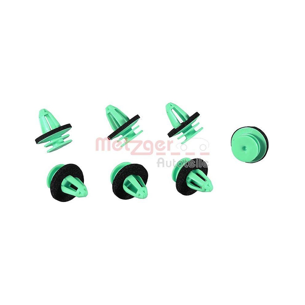 Halteclipsatz, Innenraumverkleidung METZGER 2280092 für, Türverkleidung, hinten