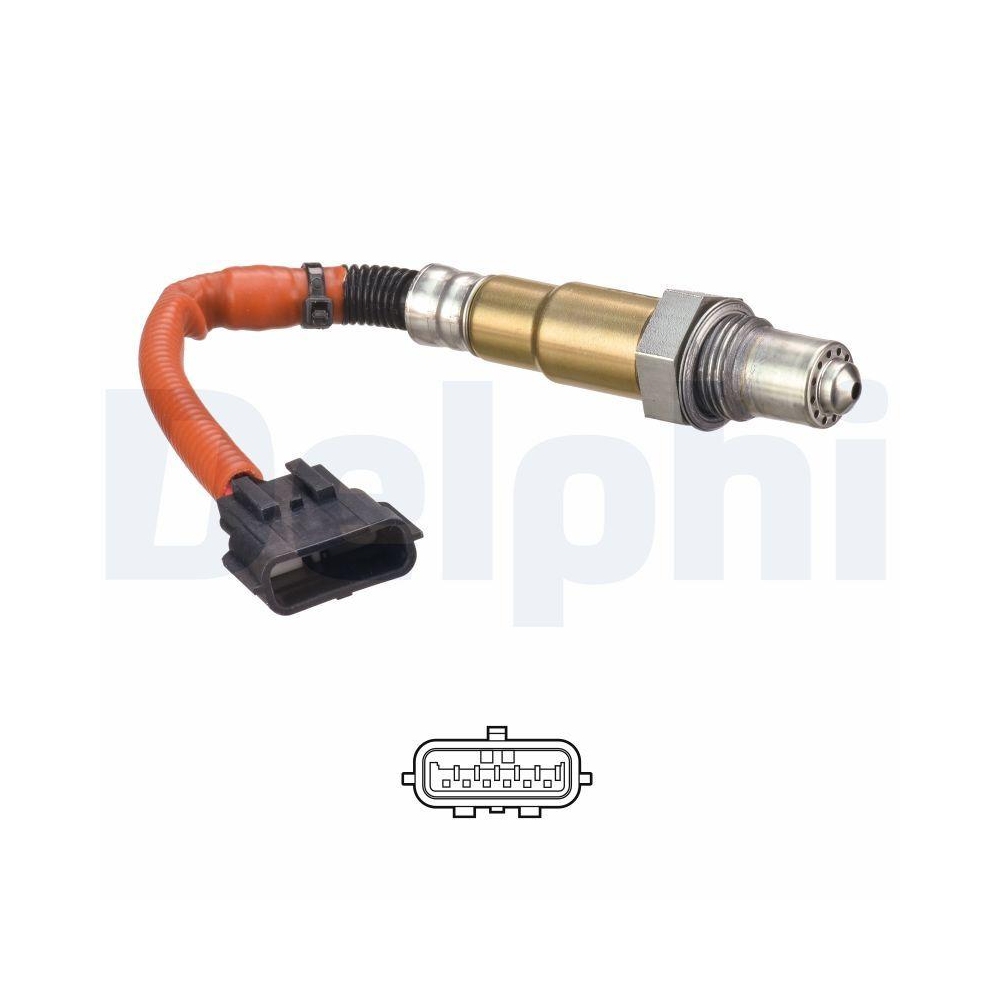 DELPHI ES21280-12B1 Lambdasonde f&uuml;r NISSAN, vor Katalysator