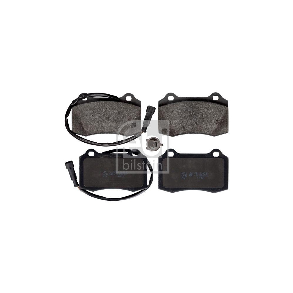 FEBI BILSTEIN Bremsbelagsatz, Scheibenbremse 116062 f&uuml;r FIAT, Hinterachse