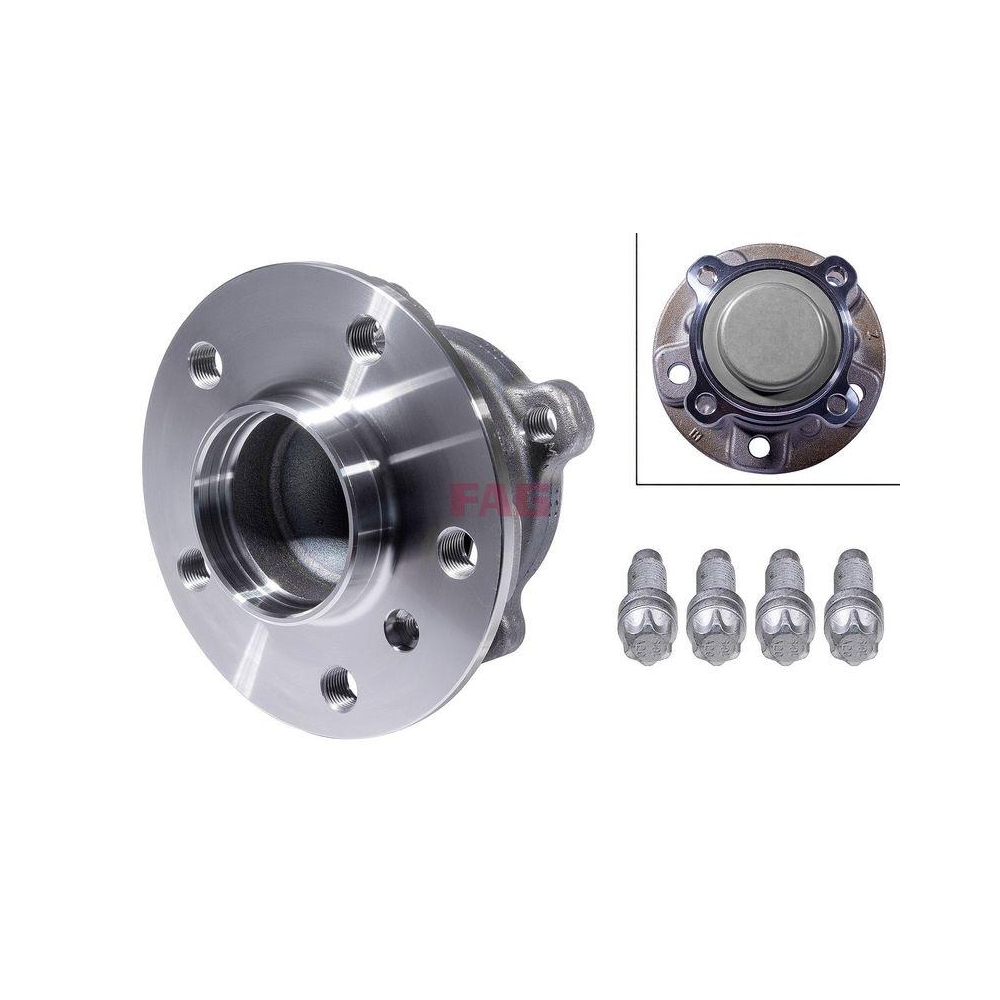 Radlagersatz Schaeffler FAG 713 6496 40 f&uuml;r BMW BMW (BRILLIANCE), Hinterachse