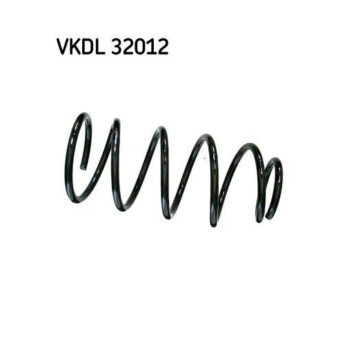 Fahrwerksfeder SKF VKDL 32012 f&uuml;r NISSAN, Vorderachse