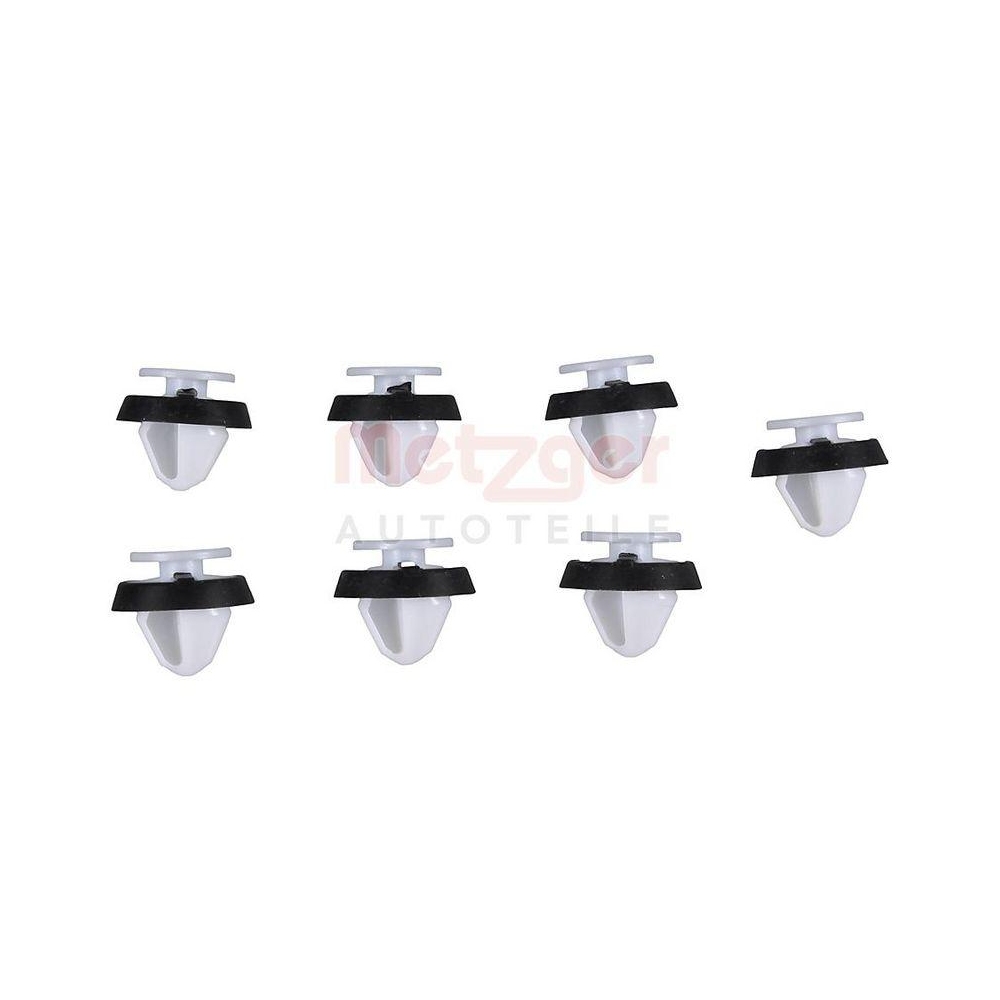 Halteclipsatz, Innenraumverkleidung METZGER 2280093 für, Türverkleidung, hinten