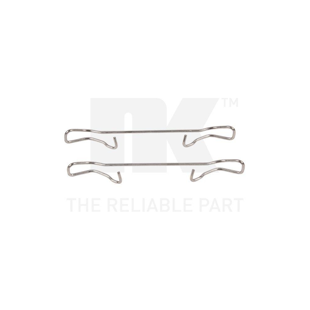 Zubehörsatz, Scheibenbremsbelag NK 7936150 für, Hinterachse, Vorderachse