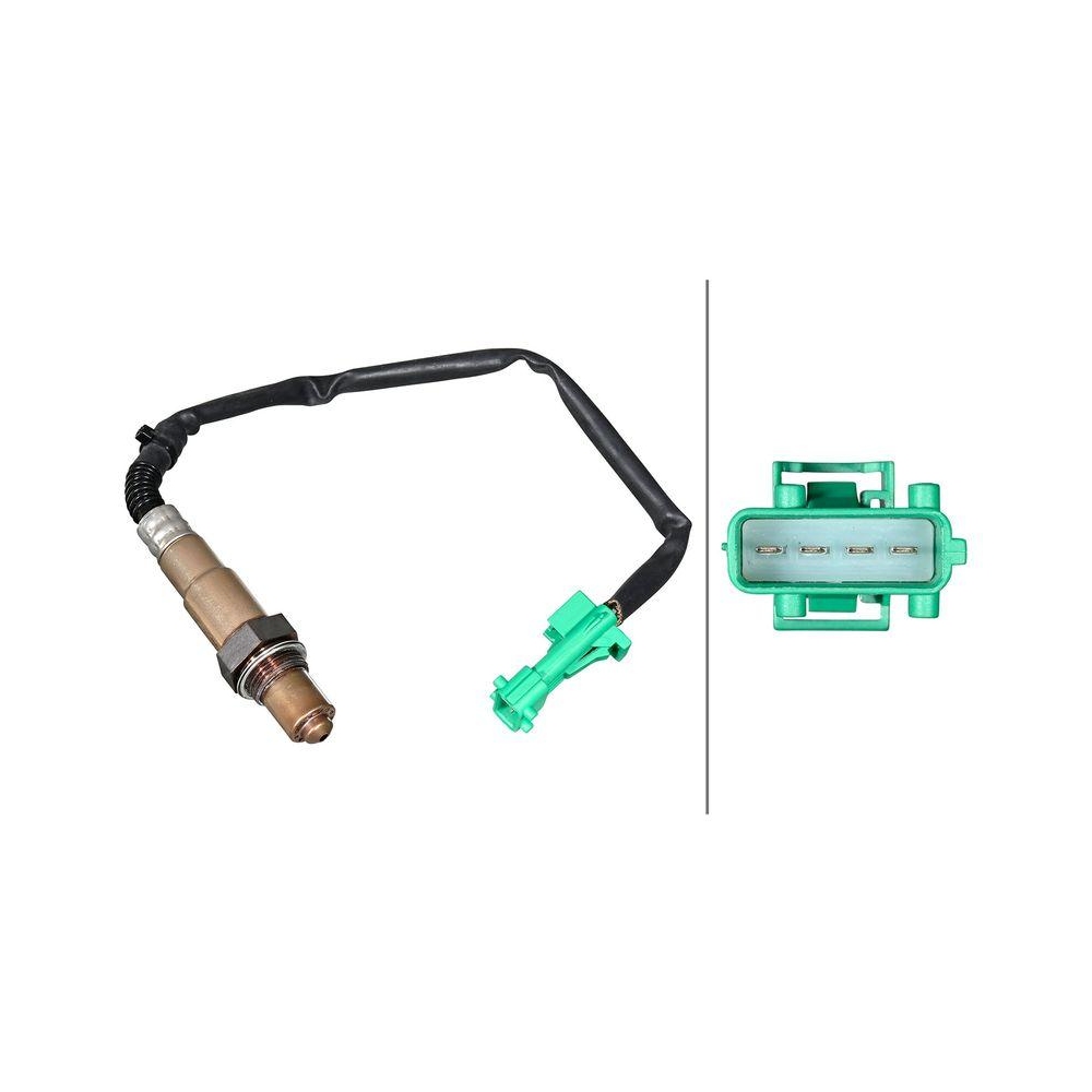 HELLA Lambdasonde 6PA 358 221-351 für KTM BAJAJ, vor Katalysator