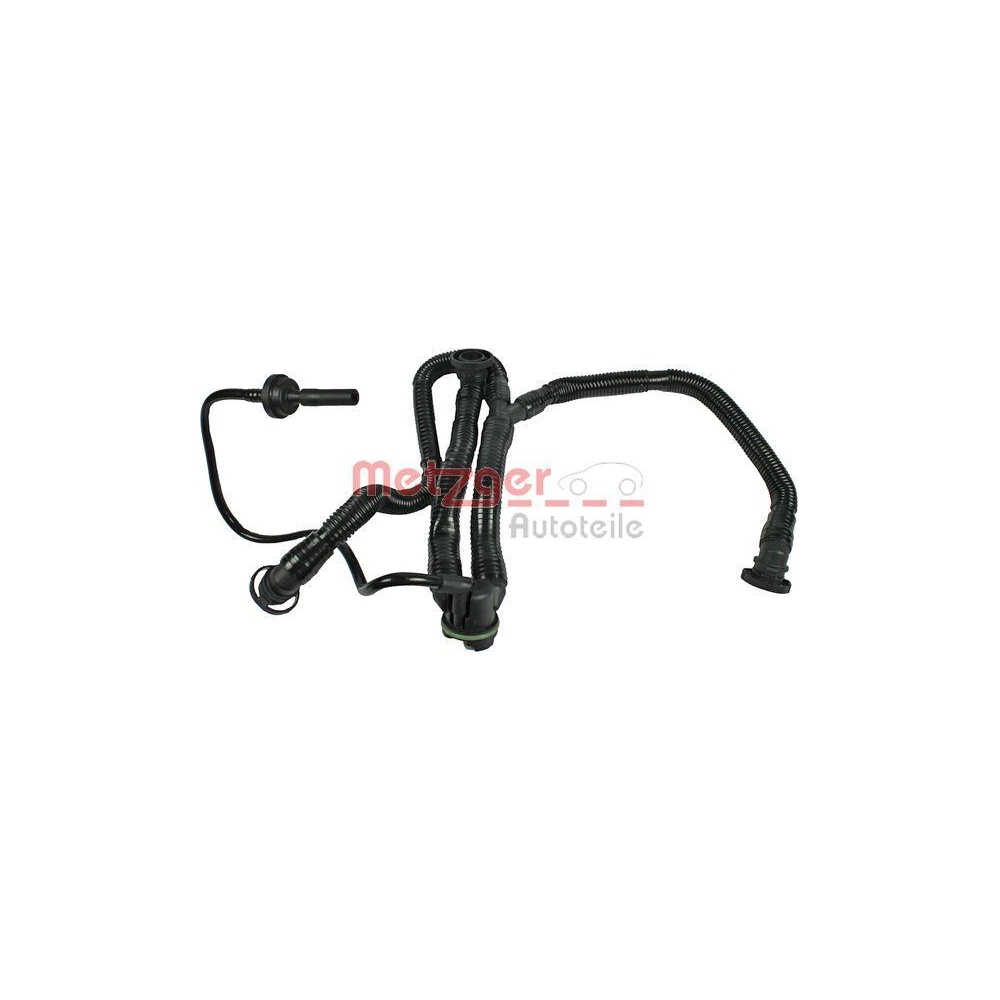 Schlauch, Kurbelgeh&auml;useentl&uuml;ftung METZGER 2380027 f&uuml;r VAG