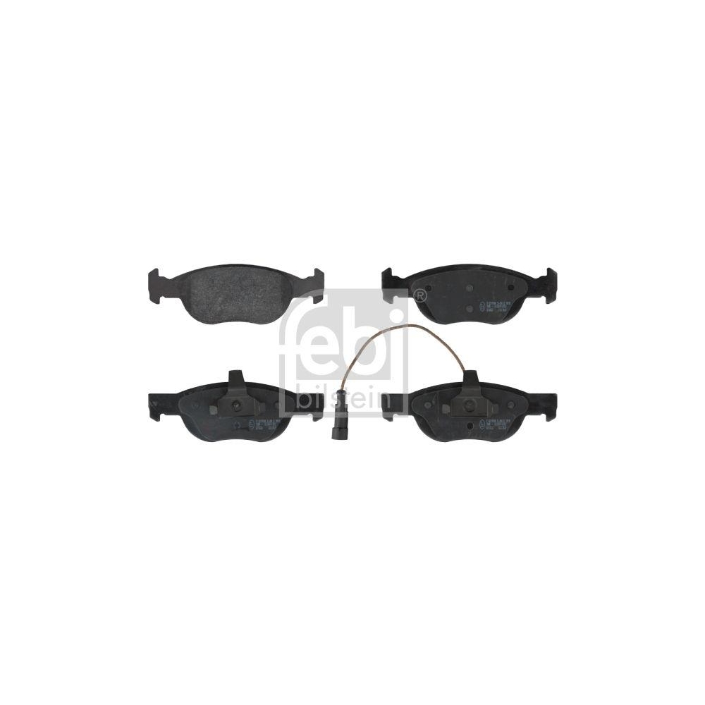 Bremsbelagsatz, Scheibenbremse FEBI BILSTEIN 116064 f&uuml;r FIAT LANCIA, Vorderachse