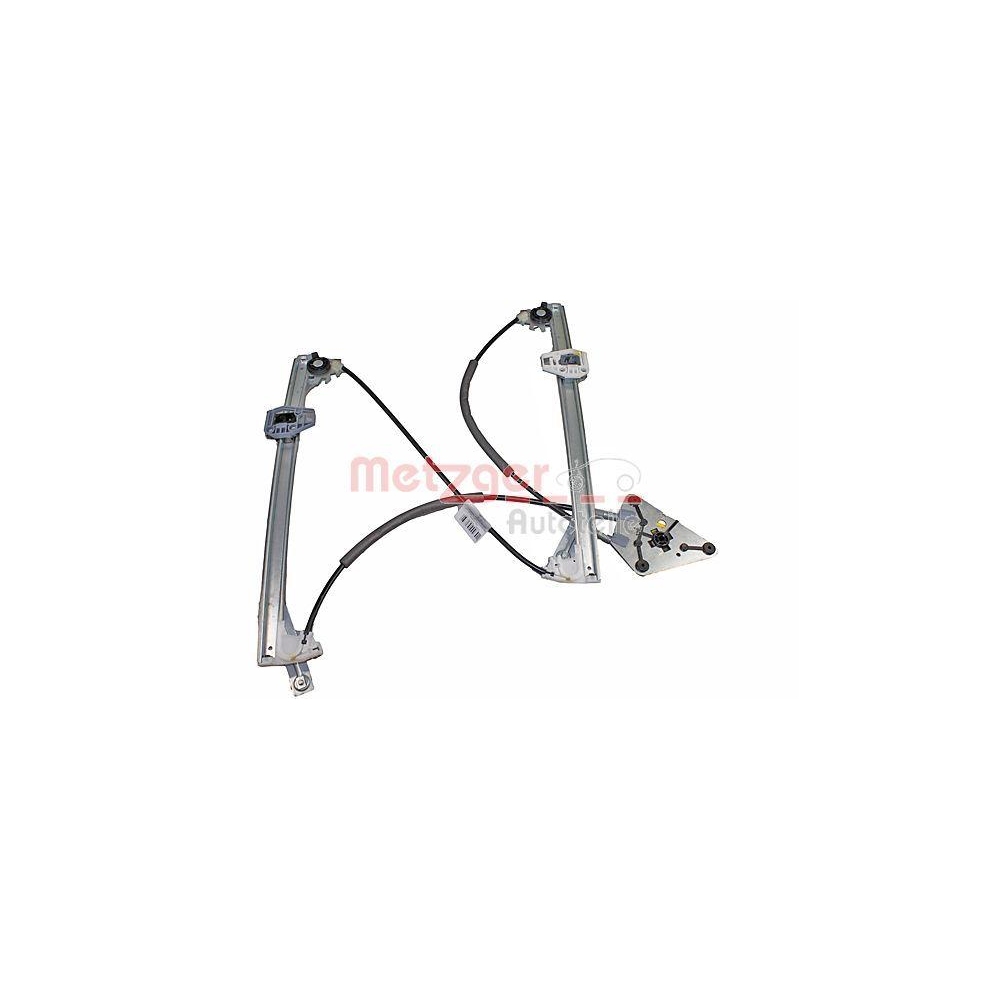 Fensterheber METZGER 2160573 ORIGINAL ERSATZTEIL f&uuml;r AUDI, vorne links