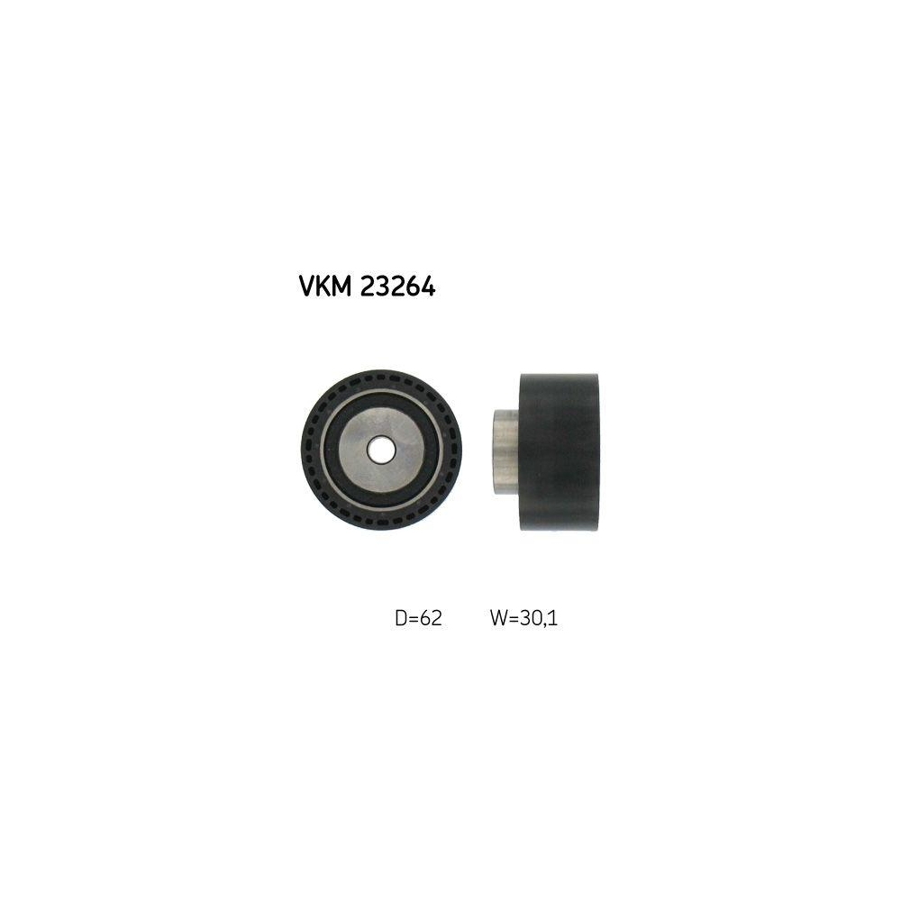 Umlenk-/F&uuml;hrungsrolle, Zahnriemen SKF VKM 23264 f&uuml;r CITRO&Euml;N FIAT LANCIA PEUGEOT