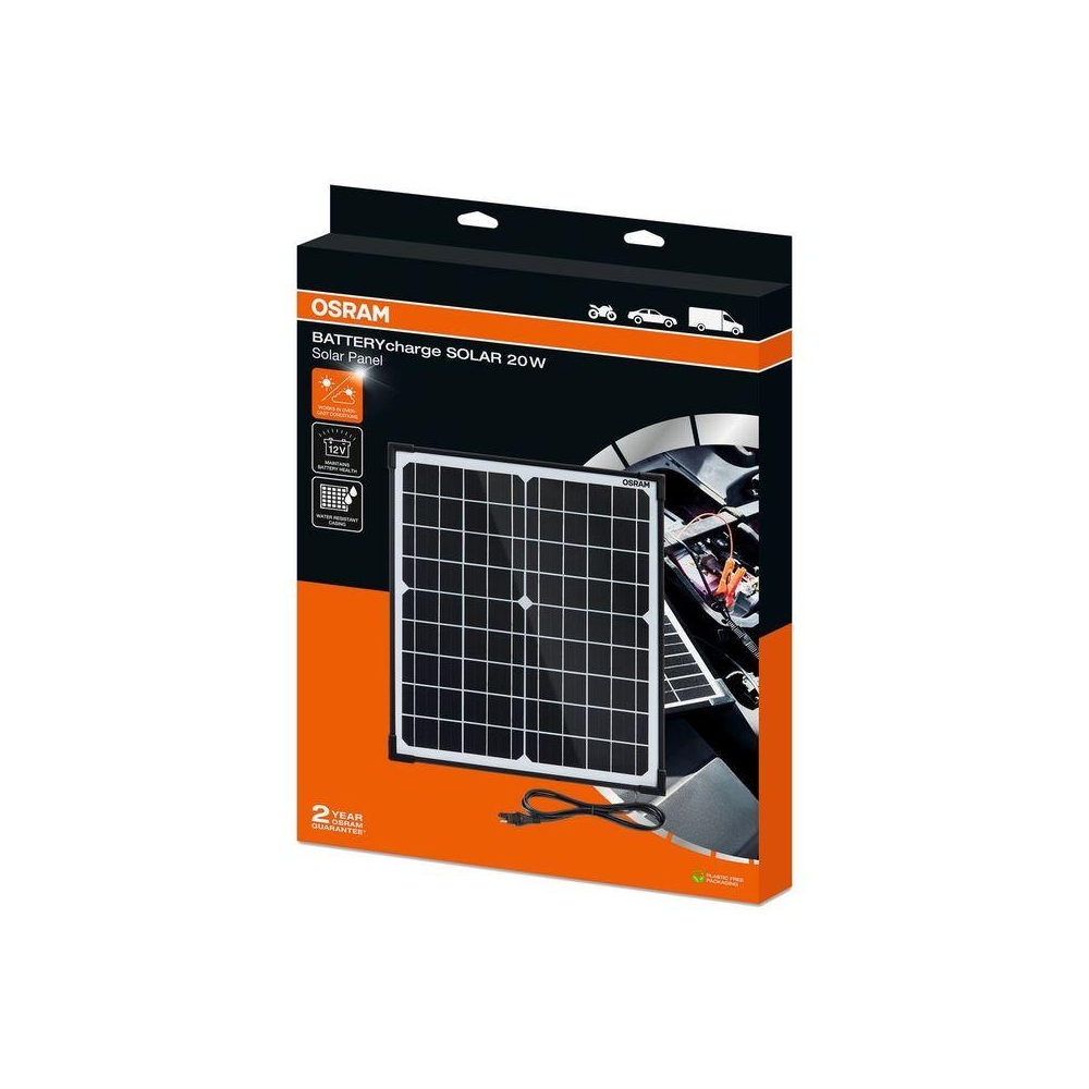 Batterieladegerät ams-OSRAM OSP2000 BATTERYcharge SOLAR 20W für