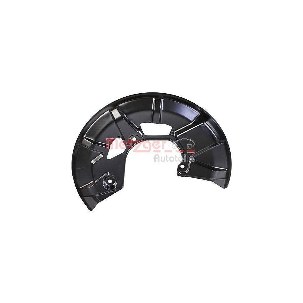 Spritzblech, Bremsscheibe METZGER 6115429 f&uuml;r AUDI VW, Vorderachse links