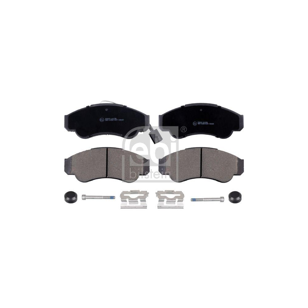 FEBI BILSTEIN Bremsbelagsatz, Scheibenbremse 16663 f&uuml;r CITRO&Euml;N FIAT PEUGEOT