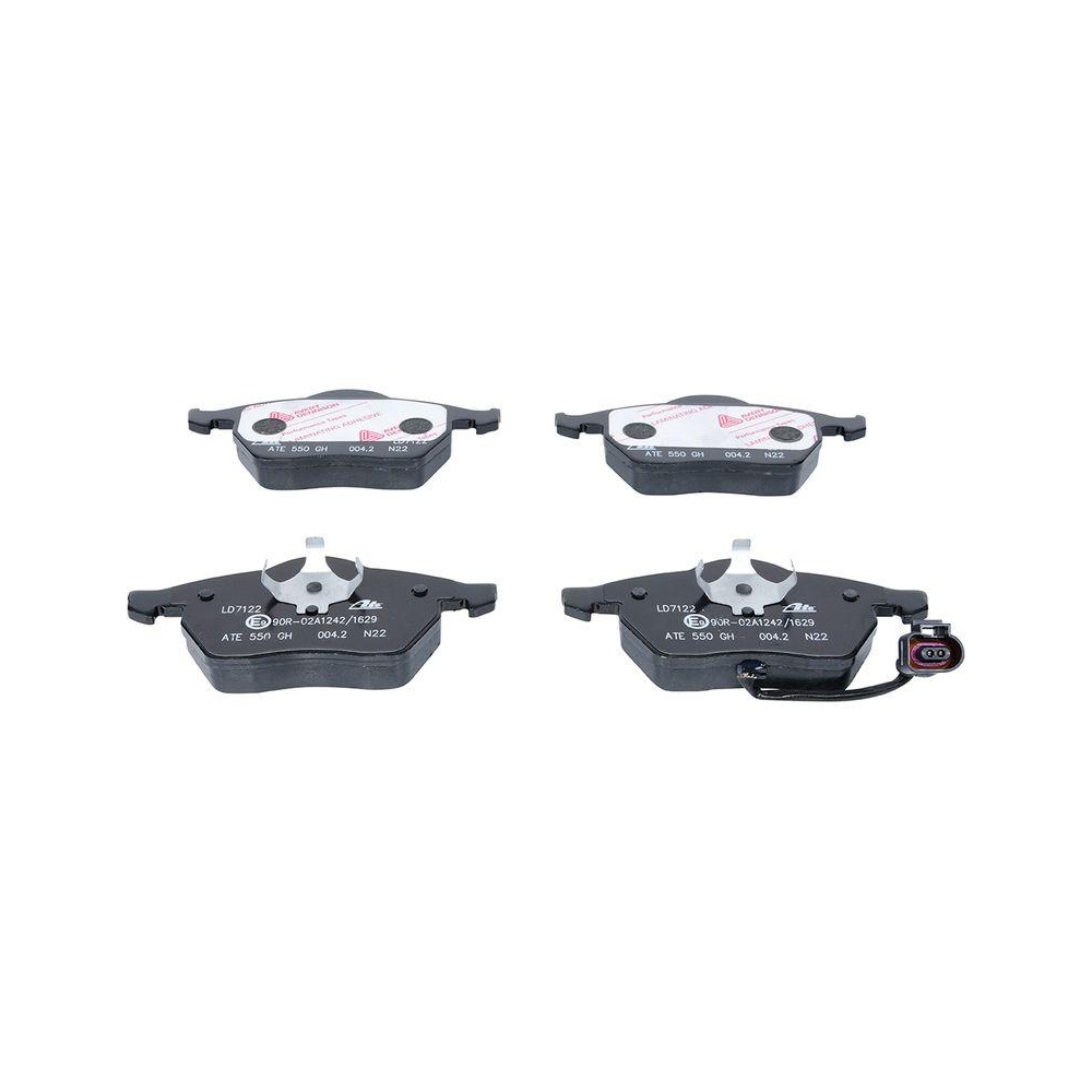 Bremsbelagsatz, Scheibenbremse ATE 13.0470-7122.2 ATE Ceramic f&uuml;r SEAT SKODA VAG
