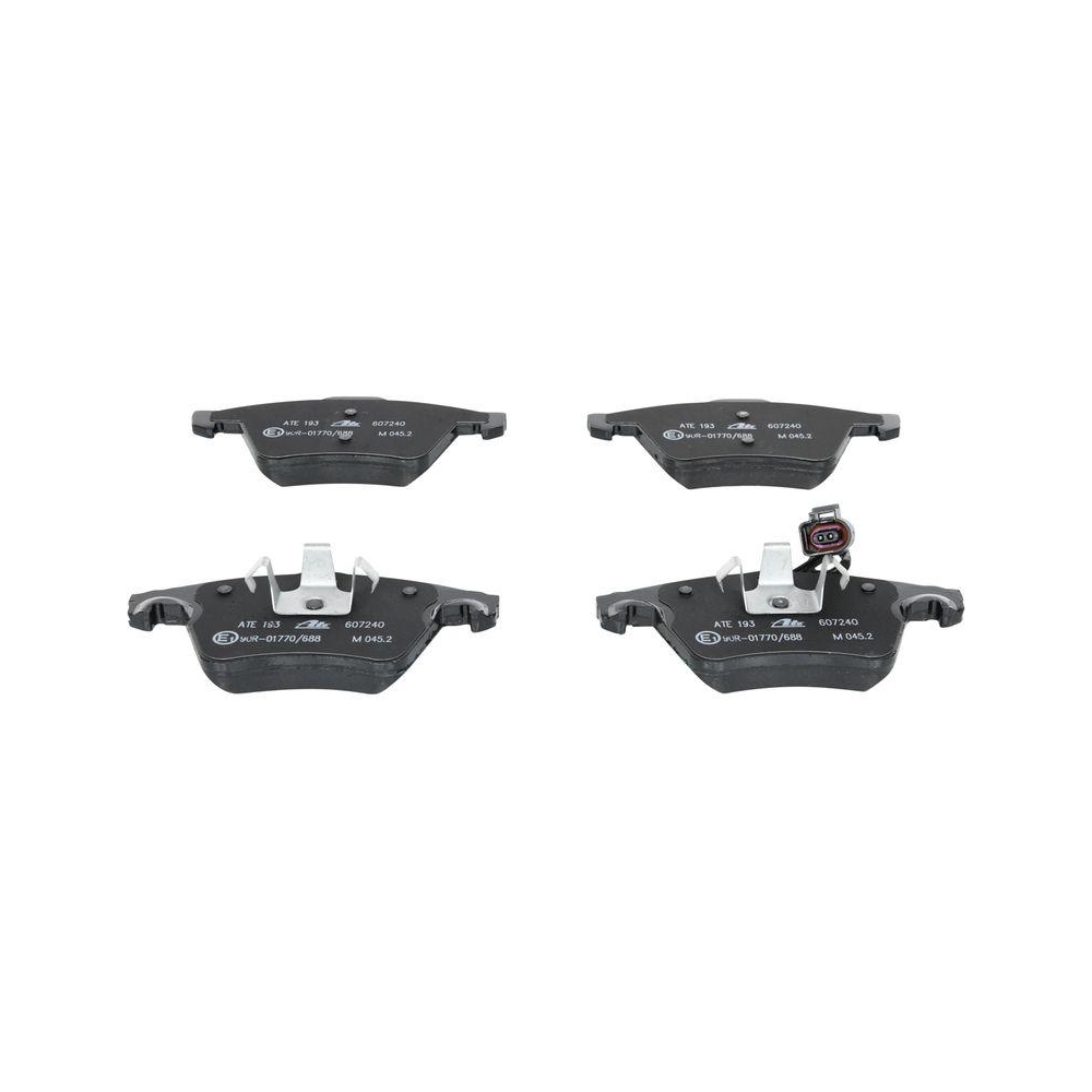 Bremsscheibe ATE 24.0132-0116.1 für VAG, Vorderachse