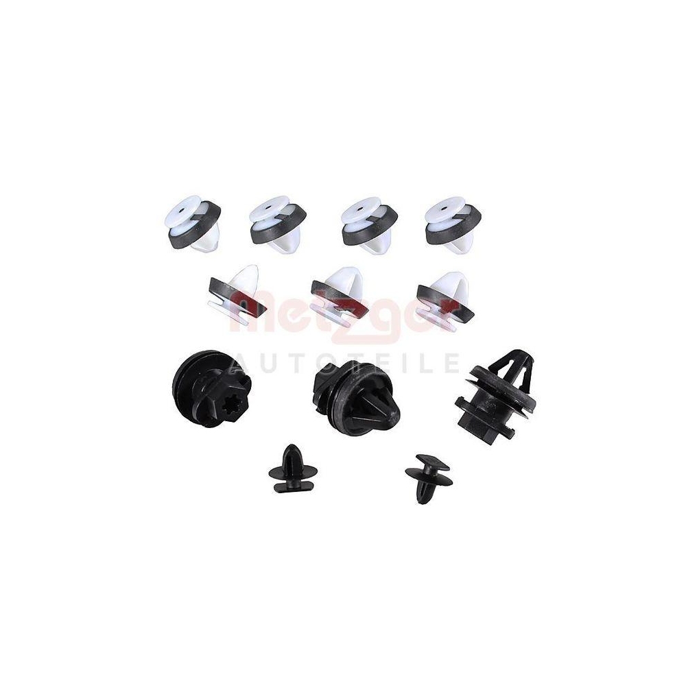 Halteclipsatz, Innenraumverkleidung METZGER 2280098 für, Türverkleidung, vorne