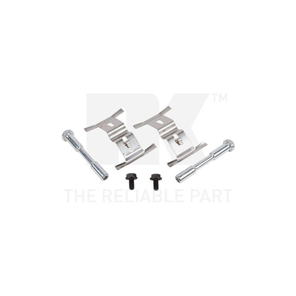 Zubeh&ouml;rsatz, Scheibenbremsbelag NK 7947658 f&uuml;r AUDI PORSCHE VW, Vorderachse