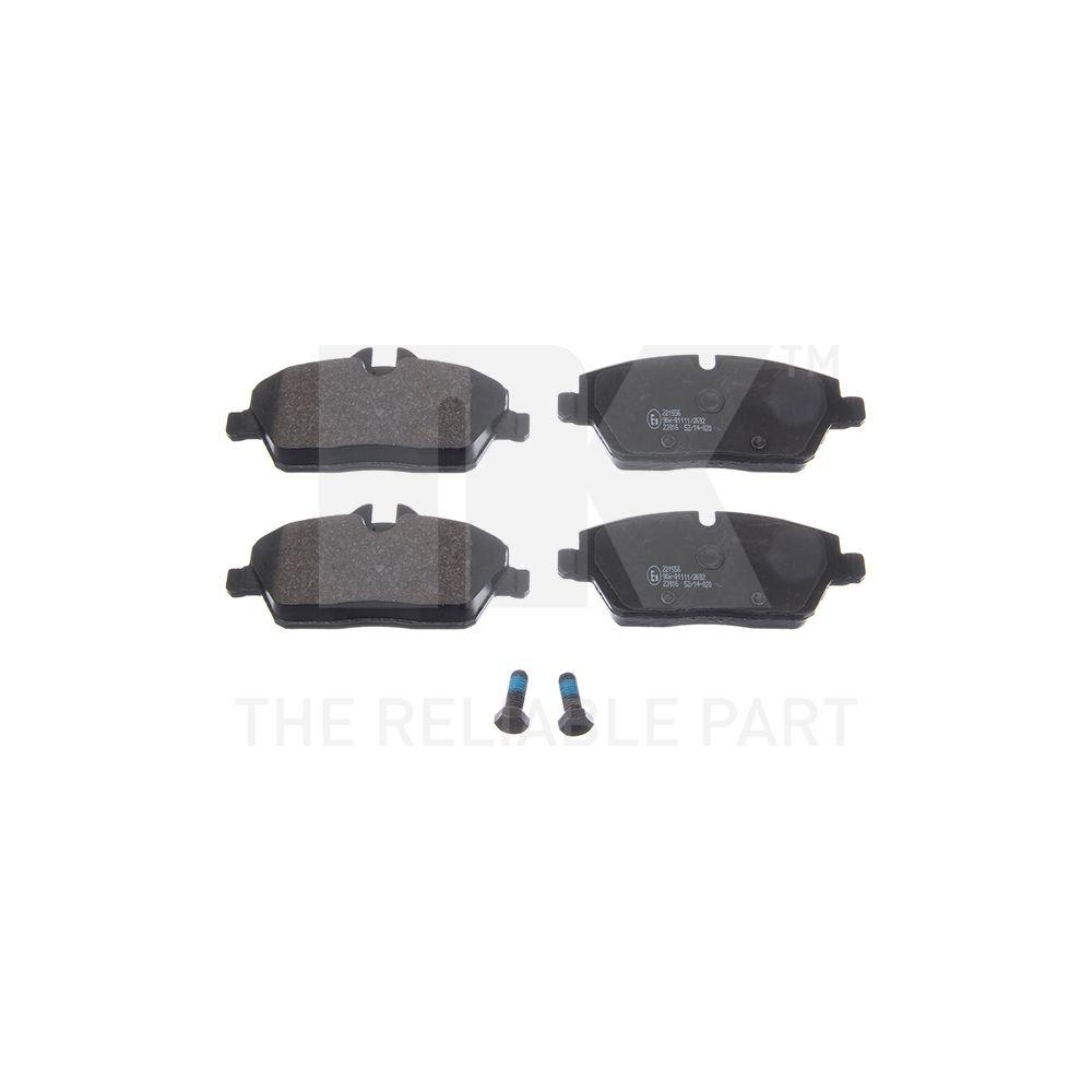 Bremsbelagsatz, Scheibenbremse NK 221556 f&uuml;r