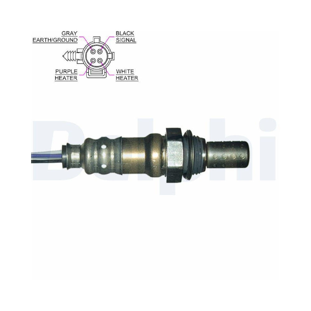 DELPHI ES20044-12B1 Lambdasonde für CHRYSLER DODGE JEEP, links, nach Katalysator