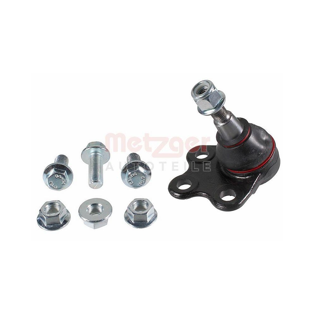 Trag-/Führungsgelenk METZGER AUTOTEILE 57035408 COMPETENCE KIT GREENPARTS für