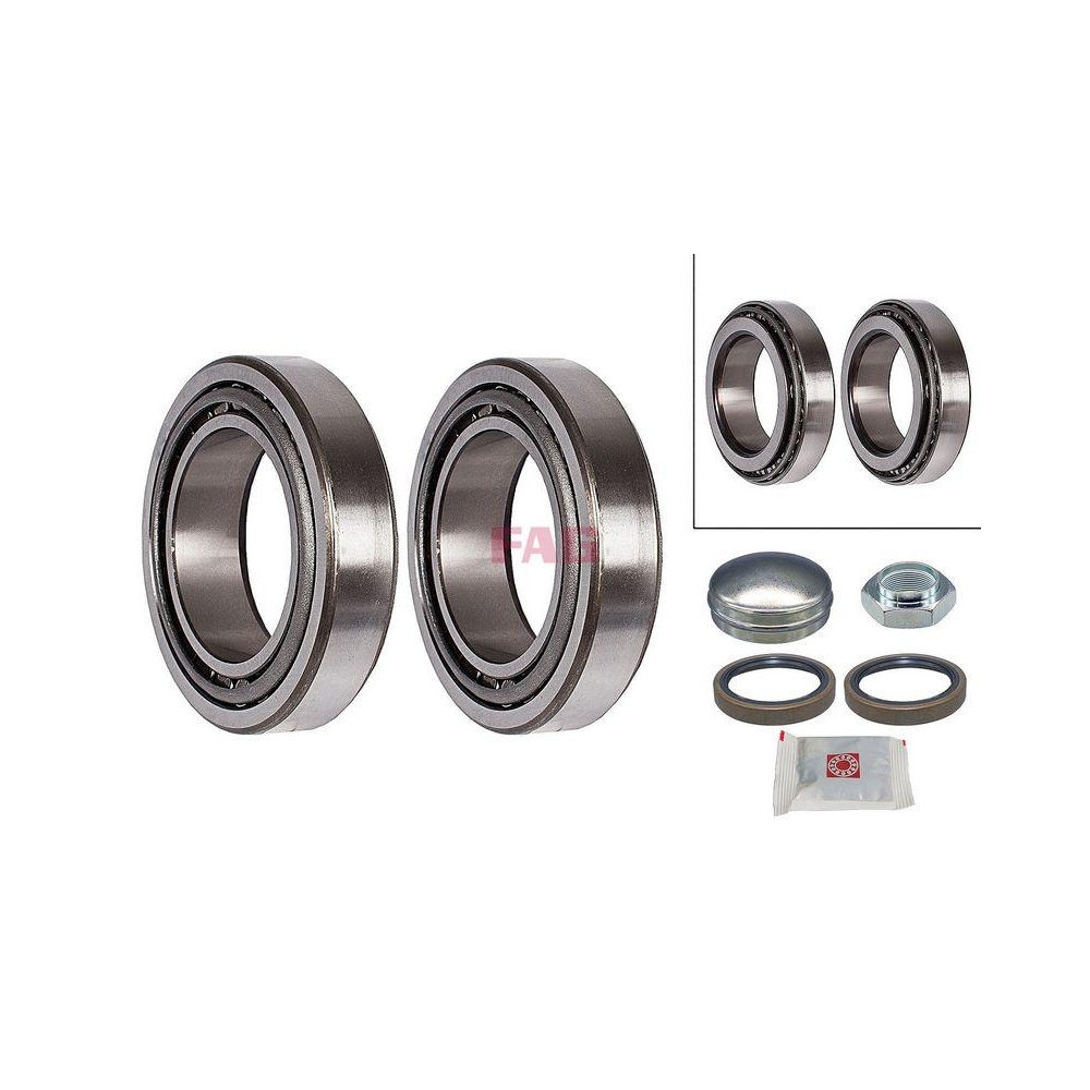Radlagersatz Schaeffler FAG 713 6503 30 f&uuml;r CITRO&Euml;N FIAT PEUGEOT, Vorderachse