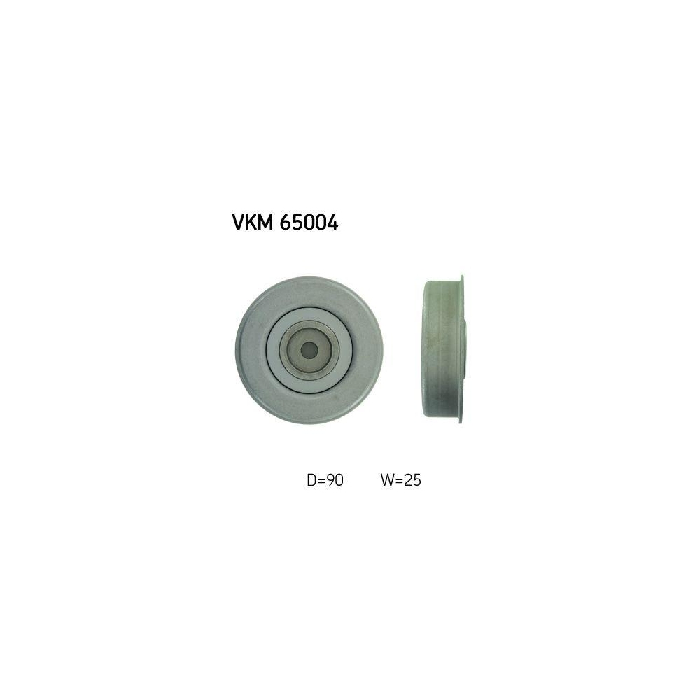 Riemenspanner, Keilrippenriemen SKF VKM 65004 f&uuml;r MITSUBISHI VOLVO, mitte