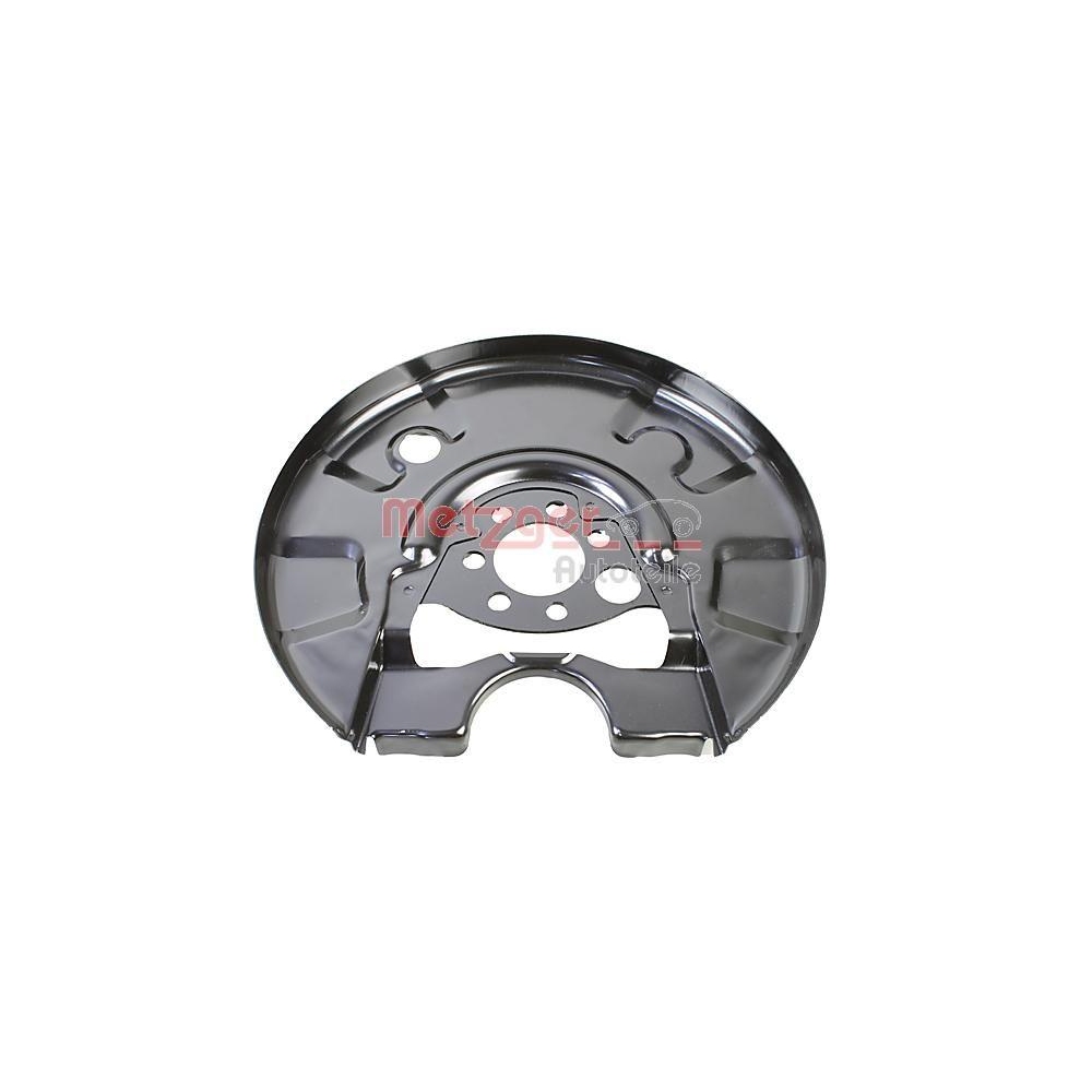 Spritzblech, Bremsscheibe METZGER 6115433 f&uuml;r VW, Hinterachse links