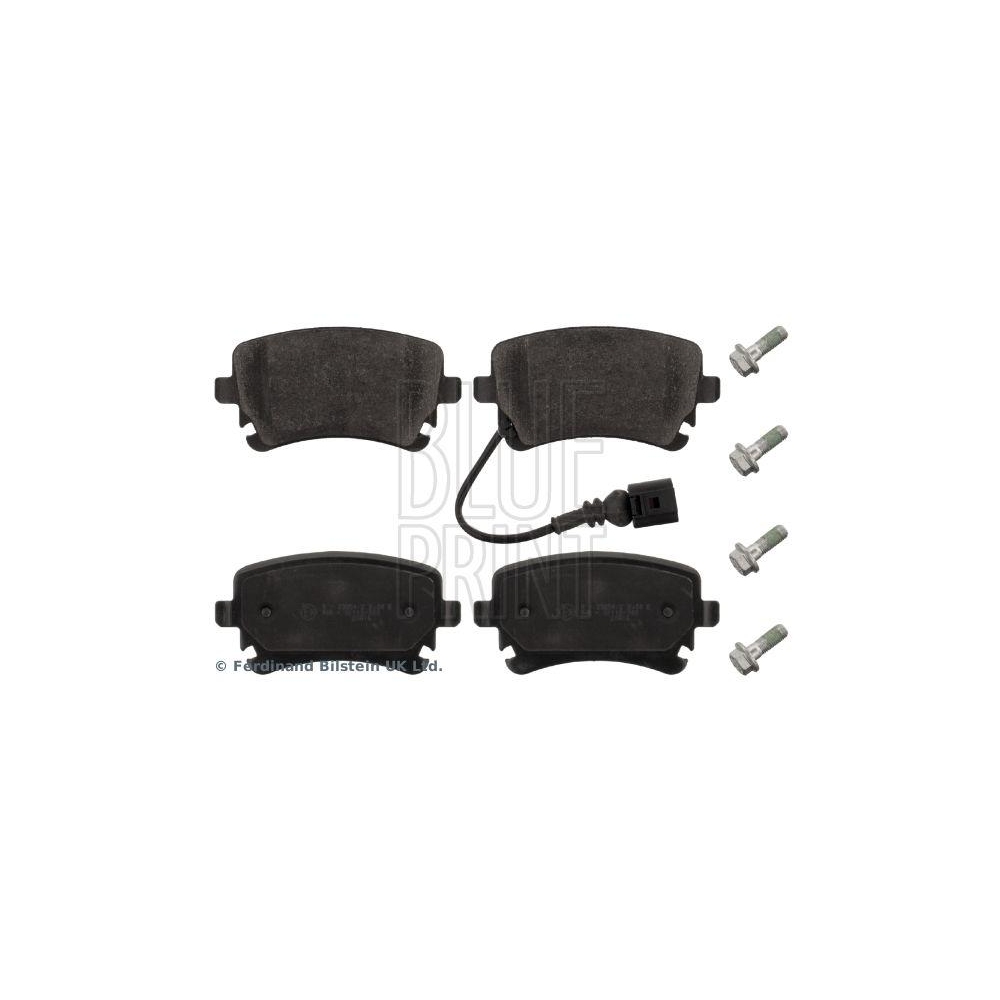 Bremsbelagsatz, Scheibenbremse BLUE PRINT ADV184239 für VW, Hinterachse