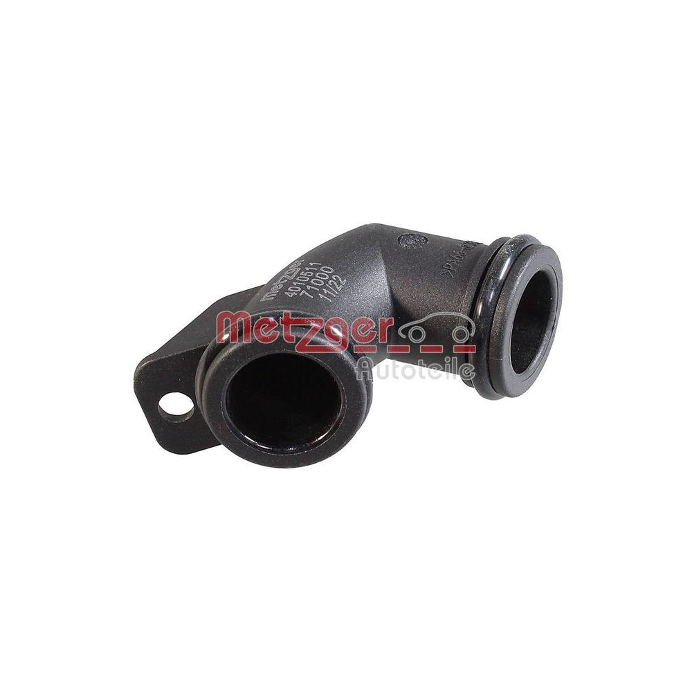 K&uuml;hlmittelrohrleitung METZGER 4010511 f&uuml;r MERCEDES-BENZ, am W&auml;rmetauscher
