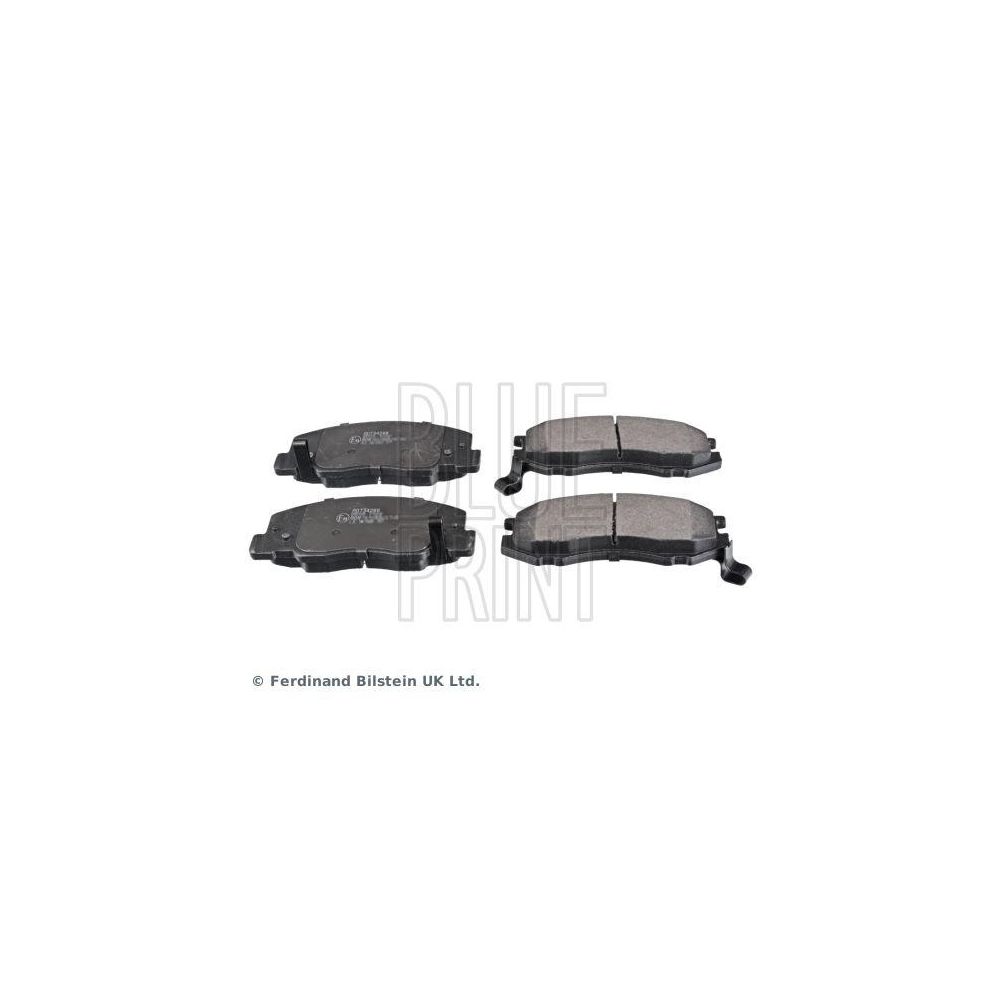 Bremsbelagsatz, Scheibenbremse BLUE PRINT ADT34288 f&uuml;r TOYOTA, Vorderachse