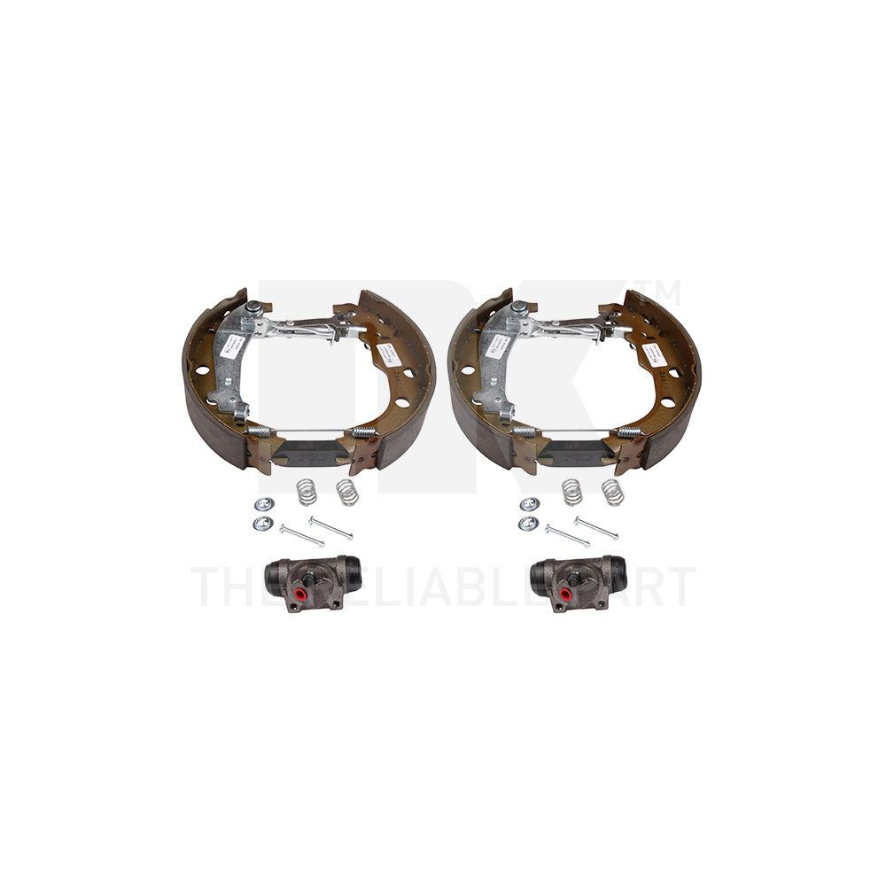 Bremsbackensatz NK 443758201 für PEUGEOT, Hinterachse