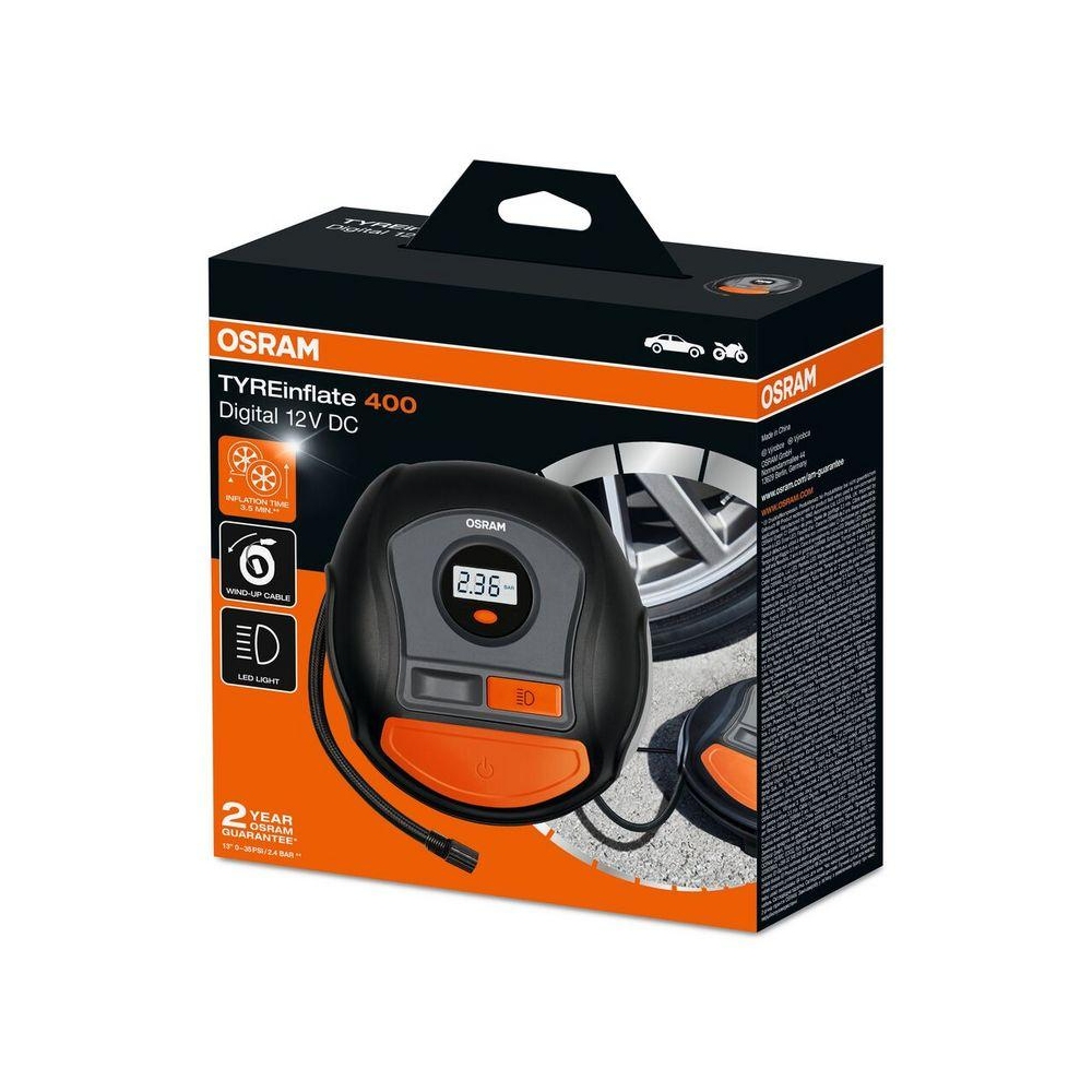 Druckluftreifenprüfer/-füller ams-OSRAM OTI400 TYREinflate 400 für