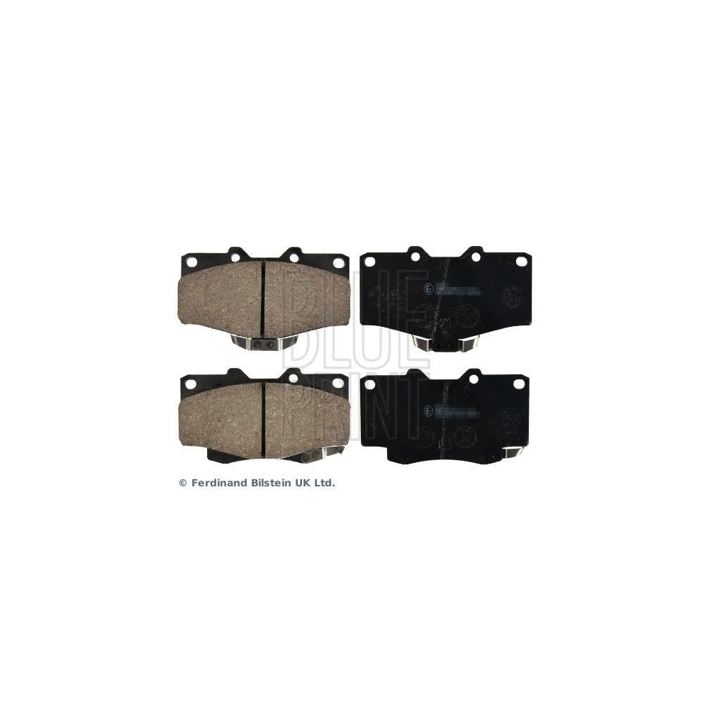 Bremsbelagsatz, Scheibenbremse BLUE PRINT ADT34289 f&uuml;r MAZDA TOYOTA, Vorderachse