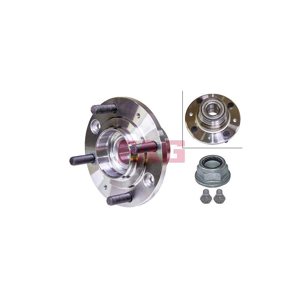 Radlagersatz Schaeffler FAG 713 6601 20 f&uuml;r VOLVO, Hinterachse