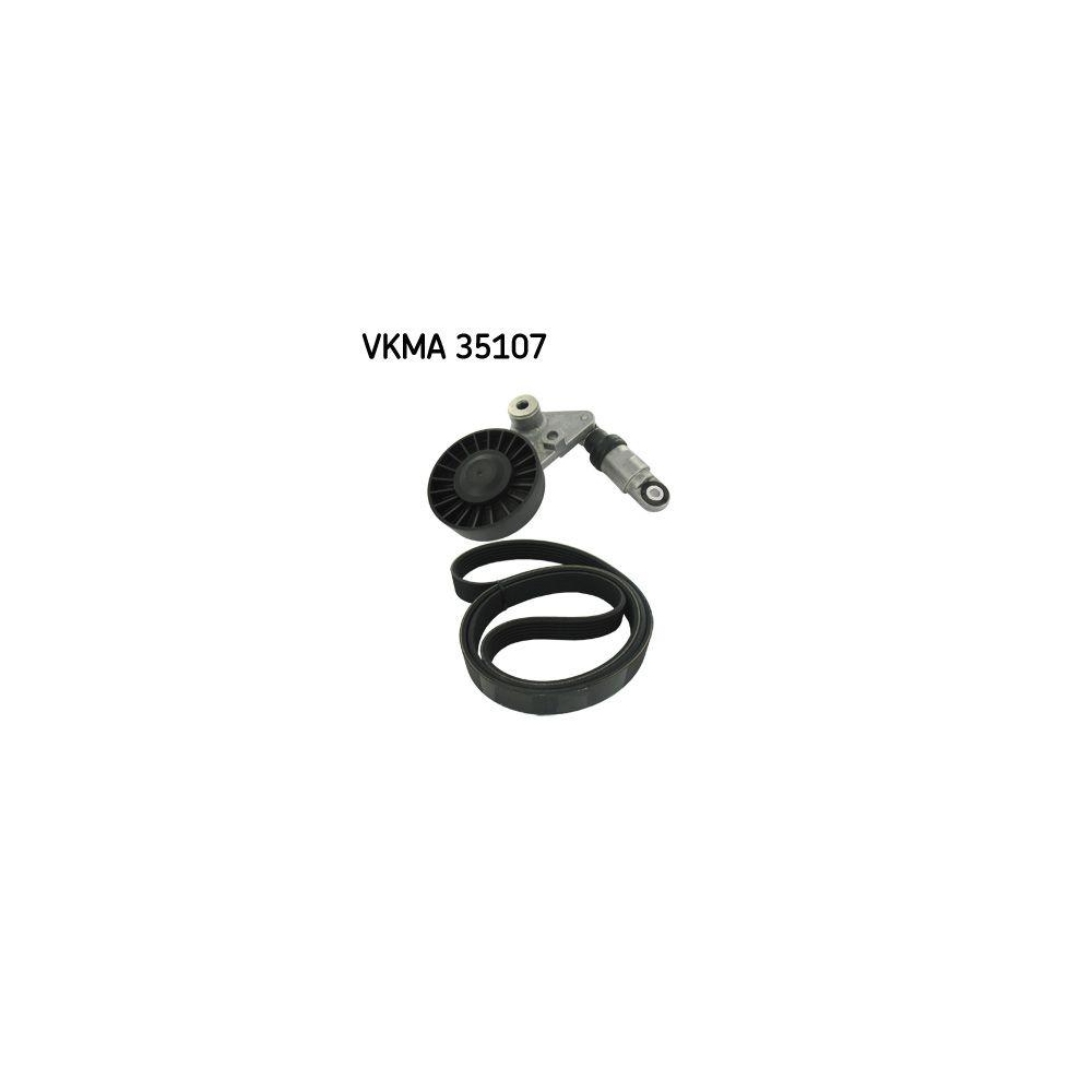 Keilrippenriemensatz SKF VKMA 35107 für OPEL SAAB VAUXHALL