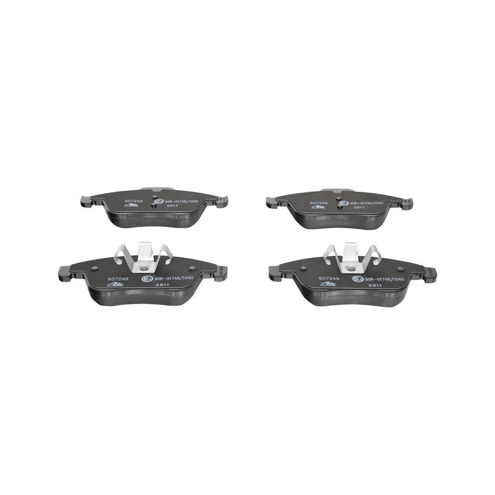 Bremsbelagsatz, Scheibenbremse ATE 13.0460-7249.2 f&uuml;r RENAULT, Vorderachse