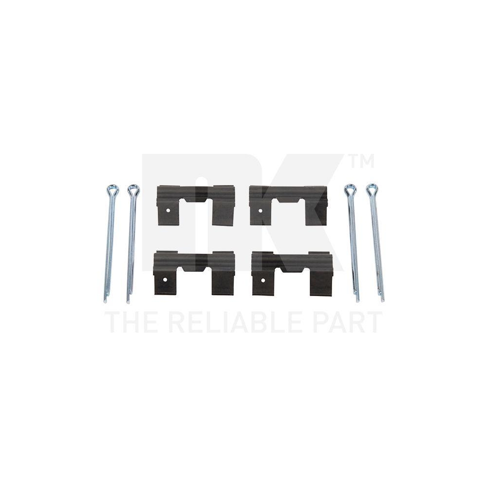 Zubeh&ouml;rsatz, Scheibenbremsbelag NK 7999951 f&uuml;r, Hinterachse, Vorderachse