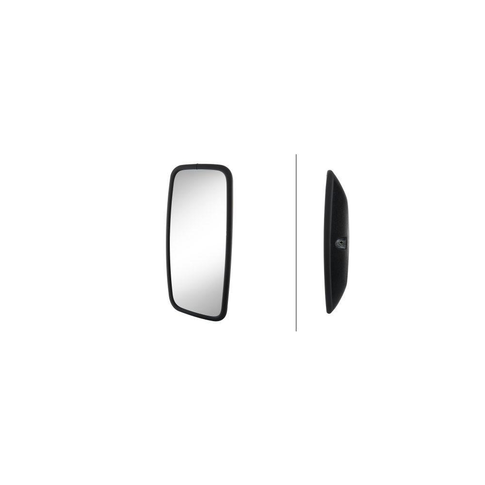 HELLA Außenspiegel 8SB 501 081-041 für DAF MERCEDES-BENZ VOLVO HITACHI GOLDHOFER