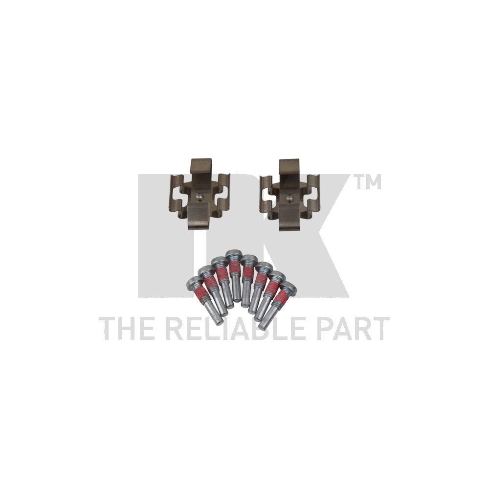 Zubeh&ouml;rsatz, Scheibenbremsbelag NK 79151802 f&uuml;r, f&uuml;r Fahrzeuge mit Sportpaket