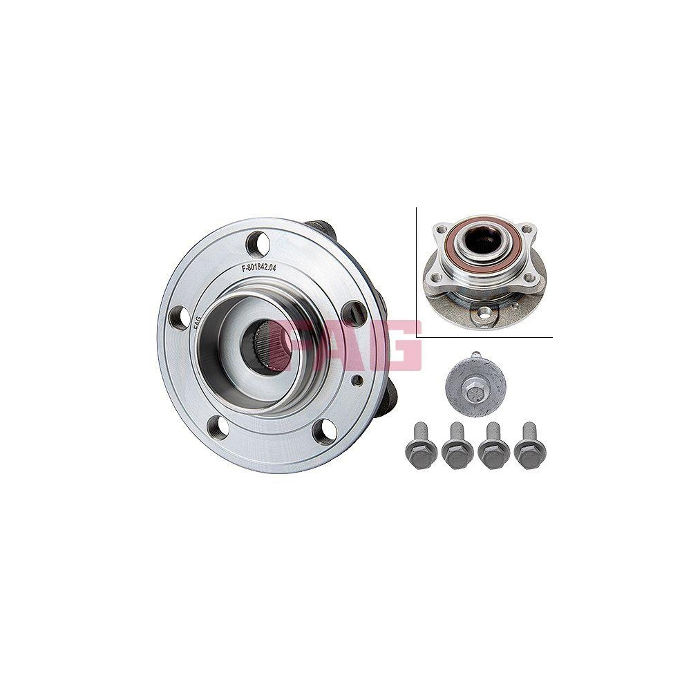 Radlagersatz Schaeffler FAG 713 6602 10 f&uuml;r VOLVO, Vorderachse