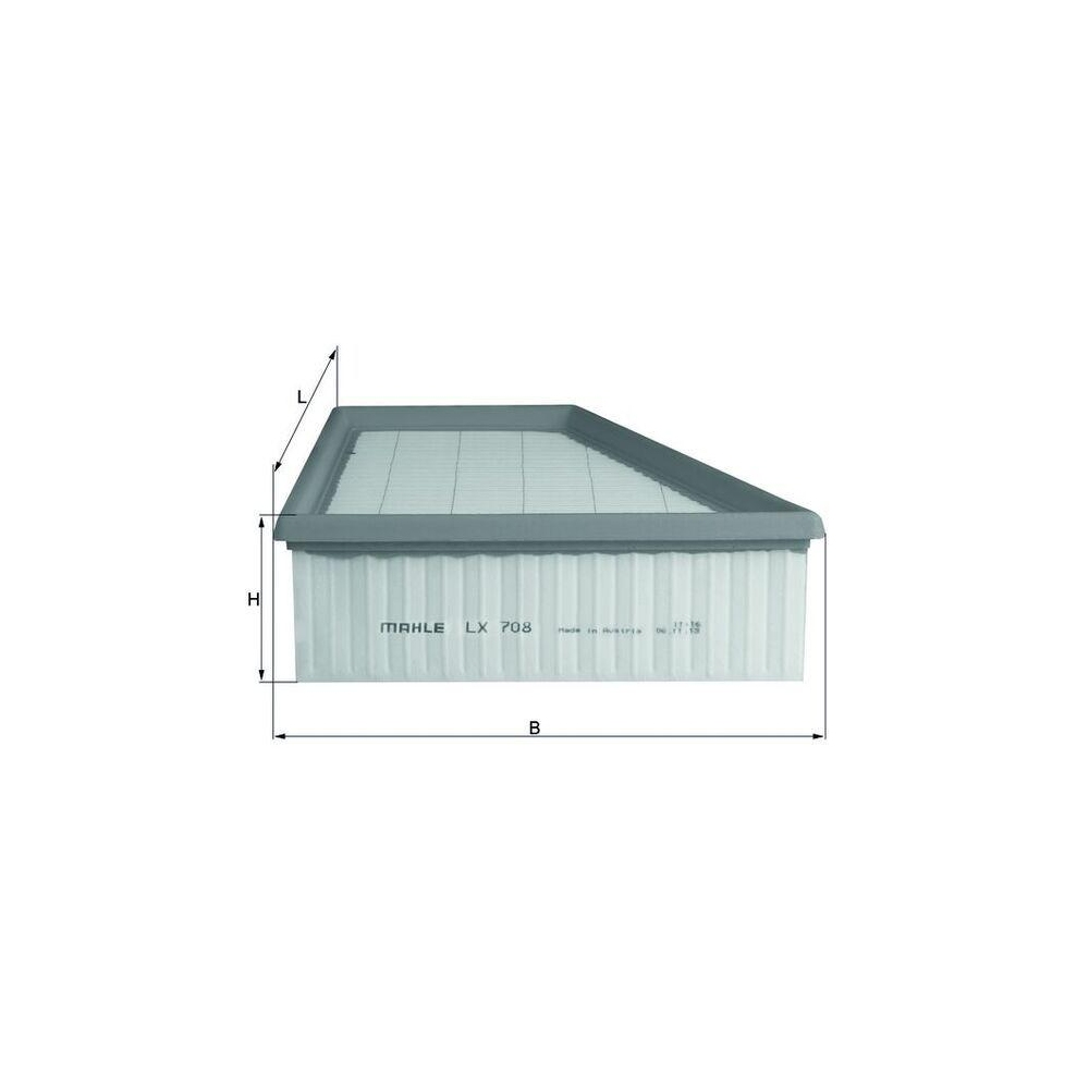 Luftfilter KNECHT LX 708 für AUDI SEAT SKODA VW CUPRA