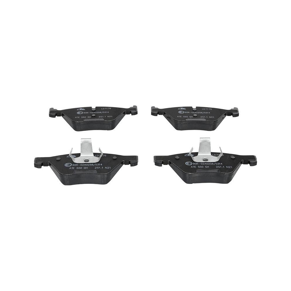 Bremsbelagsatz, Scheibenbremse ATE 13.0470-7176.2 ATE Ceramic f&uuml;r BMW