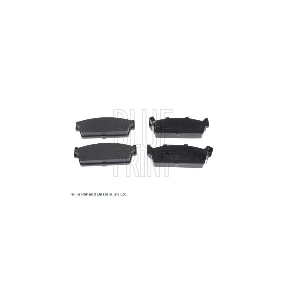 Bremsbelagsatz, Scheibenbremse BLUE PRINT ADN14227 f&uuml;r NISSAN, Hinterachse