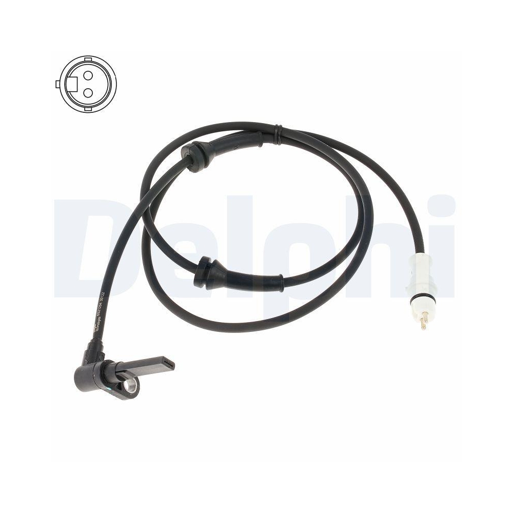 DELPHI SS21294-12B1 Sensor, Raddrehzahl f&uuml;r FIAT, Vorderachse links